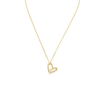 LOUIS VUITTON COLLIER HEART FALL IN LOVE NECKLACE M00465